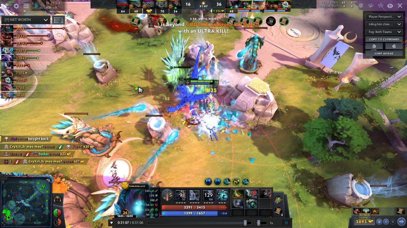 With Nghĩa Trương's ultra kills, NMN team convincingly secures a spot in the Onlan round of the DRK Dota tournament in Da Nang