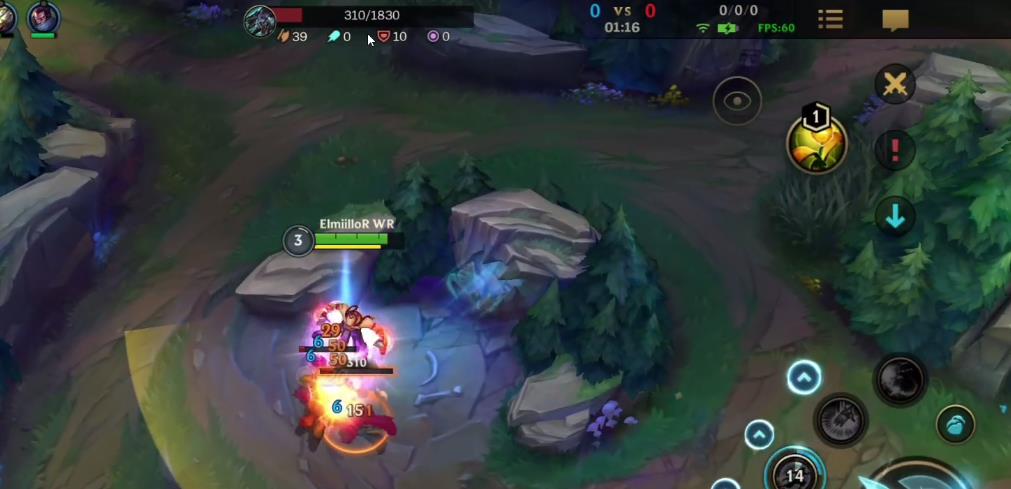 The color of the area Lee Sin stands in and the area beyond the wall is not easy to distinguish at all