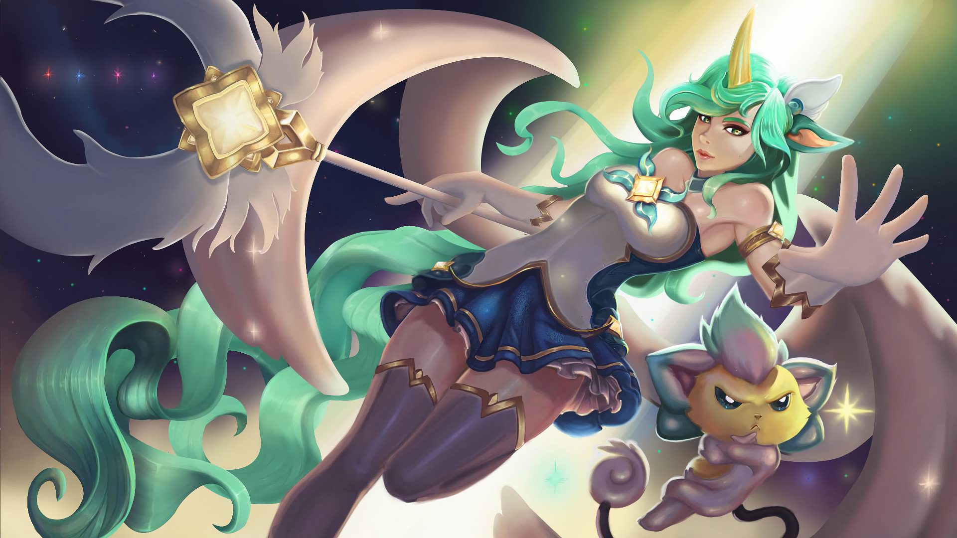 Soraka Marksman will farm Moonstone Renewer - Staff of Flowing Water faster than in the Support position