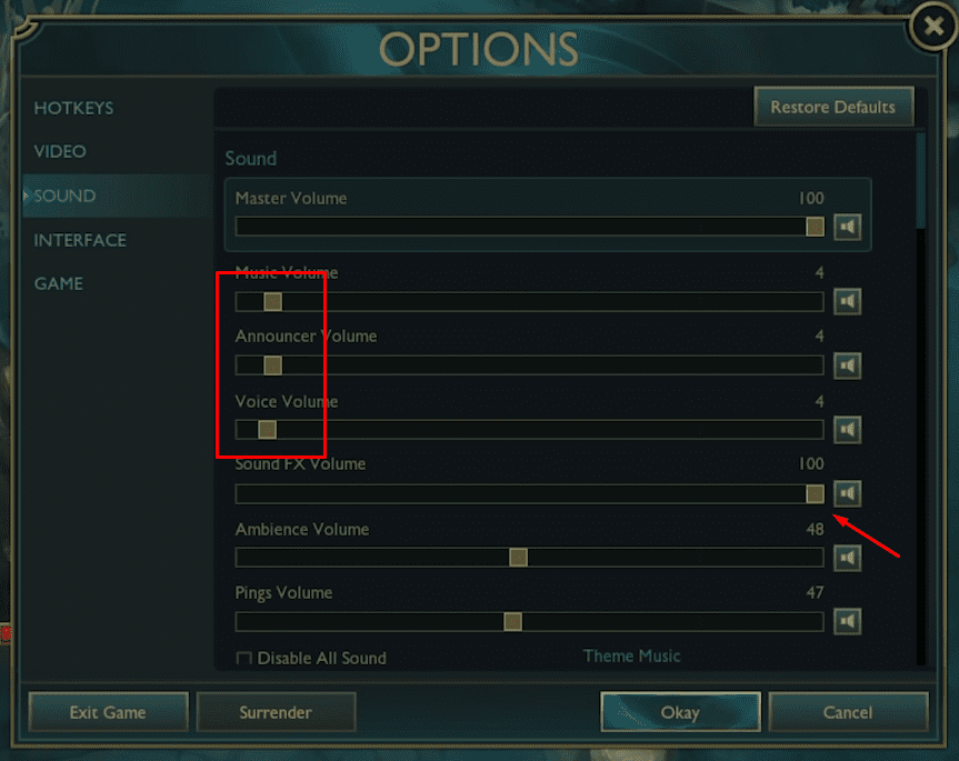 Settings like this will help players better recognize skills in combat