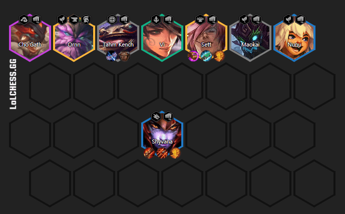 8 Fighters is an extremely easy to play composition that ensures strength in the late game