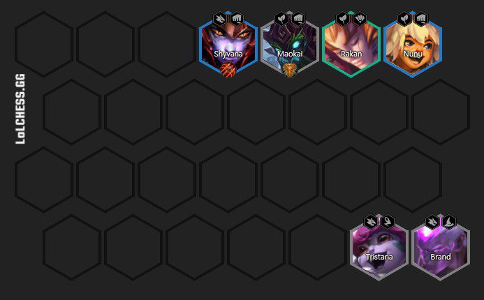 Starting the game with a Brawler team