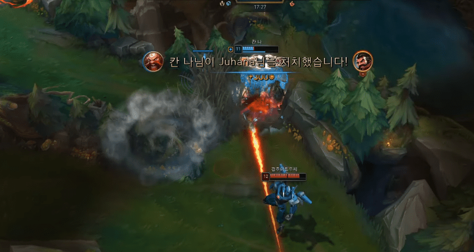 The high movement speed from Night Harvester helps Gragas catch even mobile champions like Graves