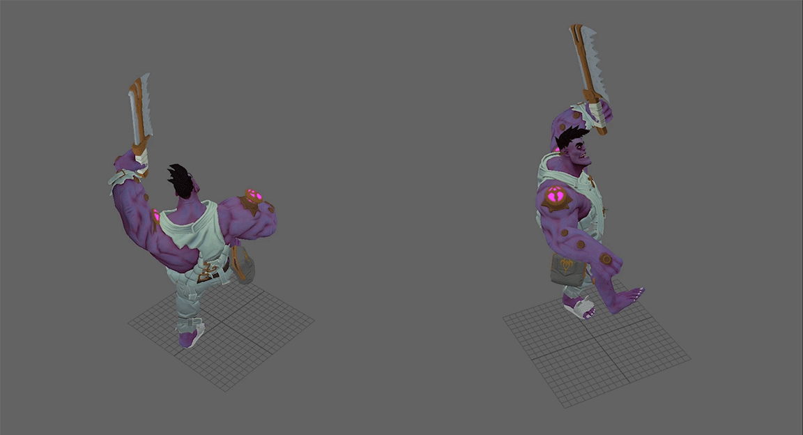 Mundo's new cleaver animation