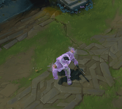 The skill could be the ultimate with healing capabilities for Mundo