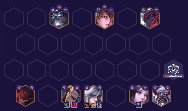The Dawnbringer team with the Talon - Morgana duo completely dominates the meta of patch 10.22