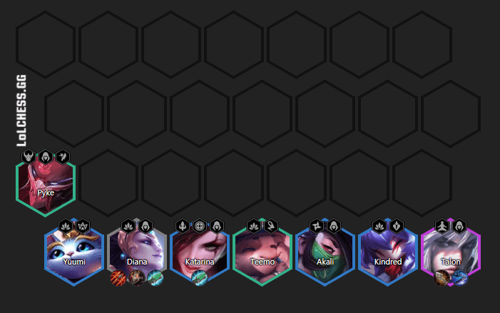 Assassin - Spirit composition