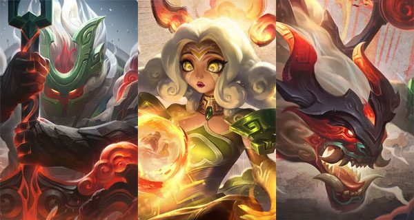 The Legend composition needs all three champions on the field to be strong