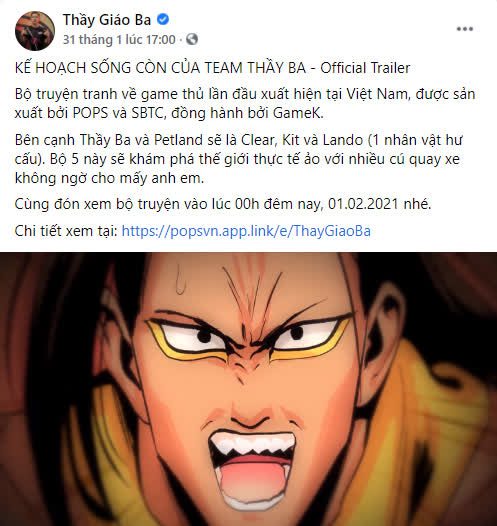 Teacher Ba continuously updates information about the comic for the community members.