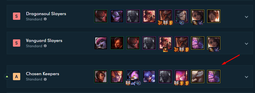 Protector - Blade Dancer is very close to S-tier position (extremely strong composition)