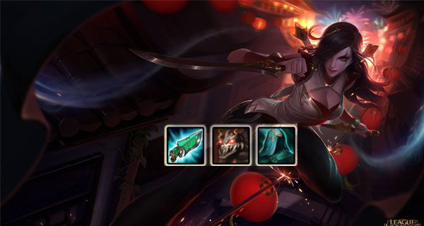 The best item build for Katarina as a carry