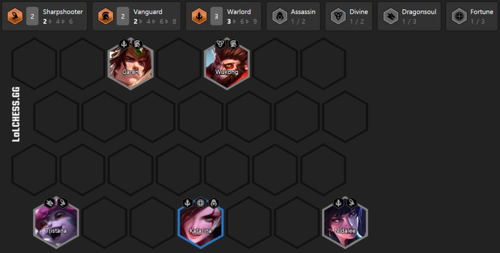 If you buy Garen early, you can combine him with Wukong at the start