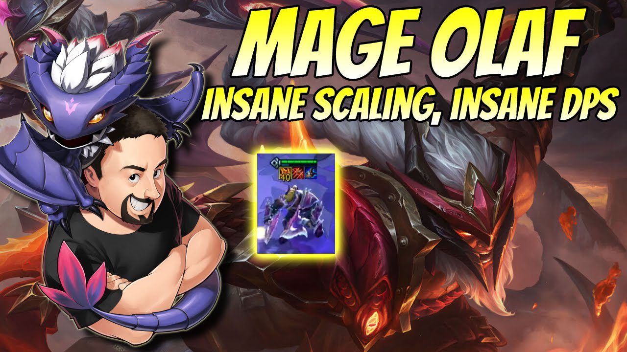 Riot Mortdog also acknowledges that Olaf with Mage Cap is an extremely strong choice