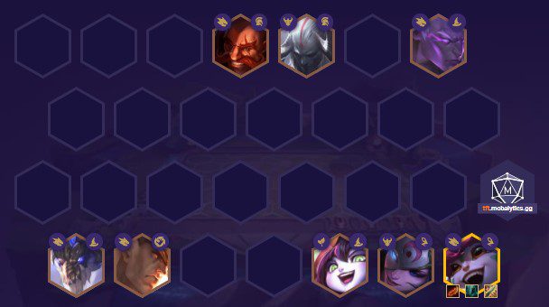 Complete Tristana hyper-roll composition