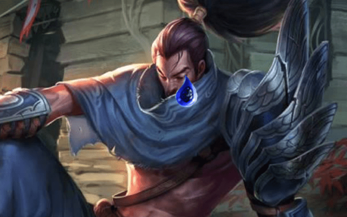 No matter how strong your Yasuo is, 'the god' will still have a hard time facing the entire opposing team alone.