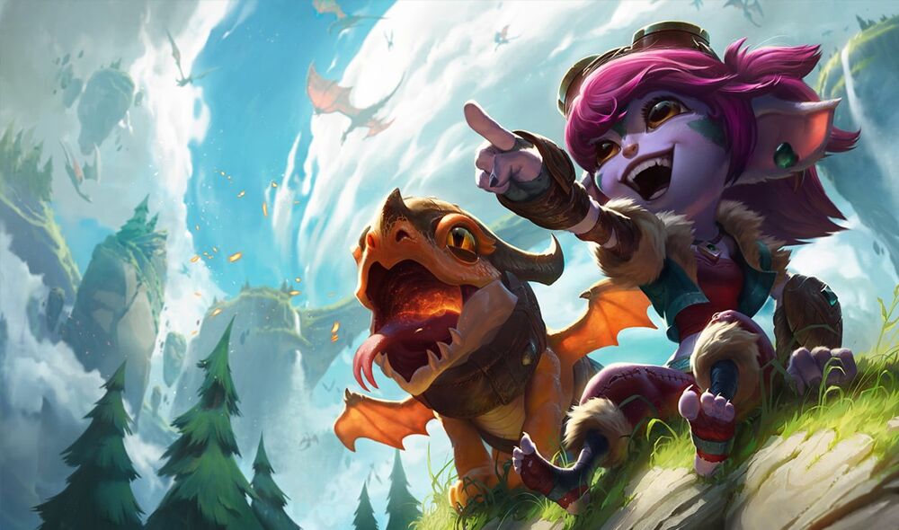 Tristana is an extremely strong carry in the early game
