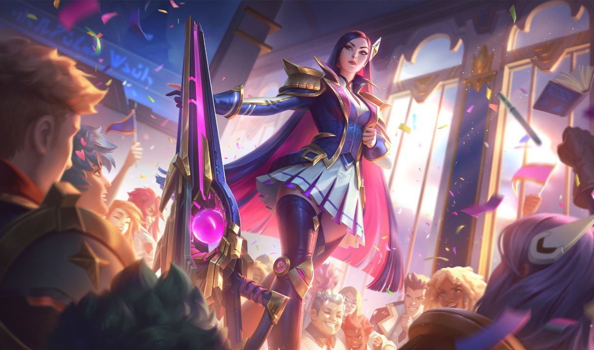 Caitlyn Battle Academy is a Legendary tier skin