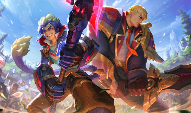 Characters include Wukong, Garen...