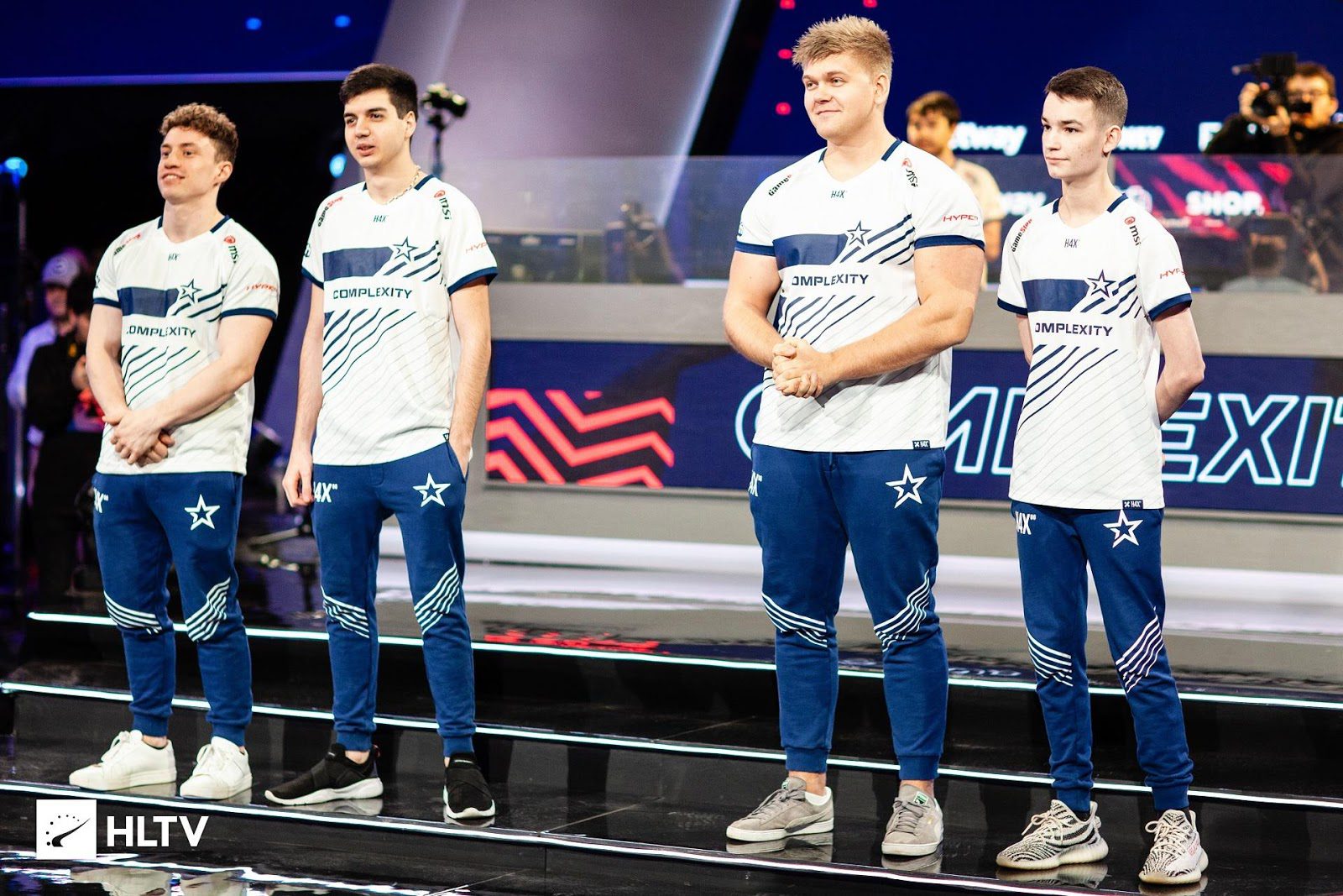 oBo (far right) with his teammates in Complexity