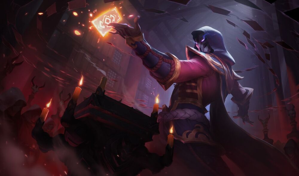 Twisted Fate is an extremely strong magical carry in the early game