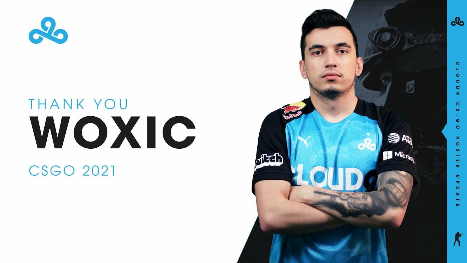 Woxic left Cloud9 just 3 months after joining