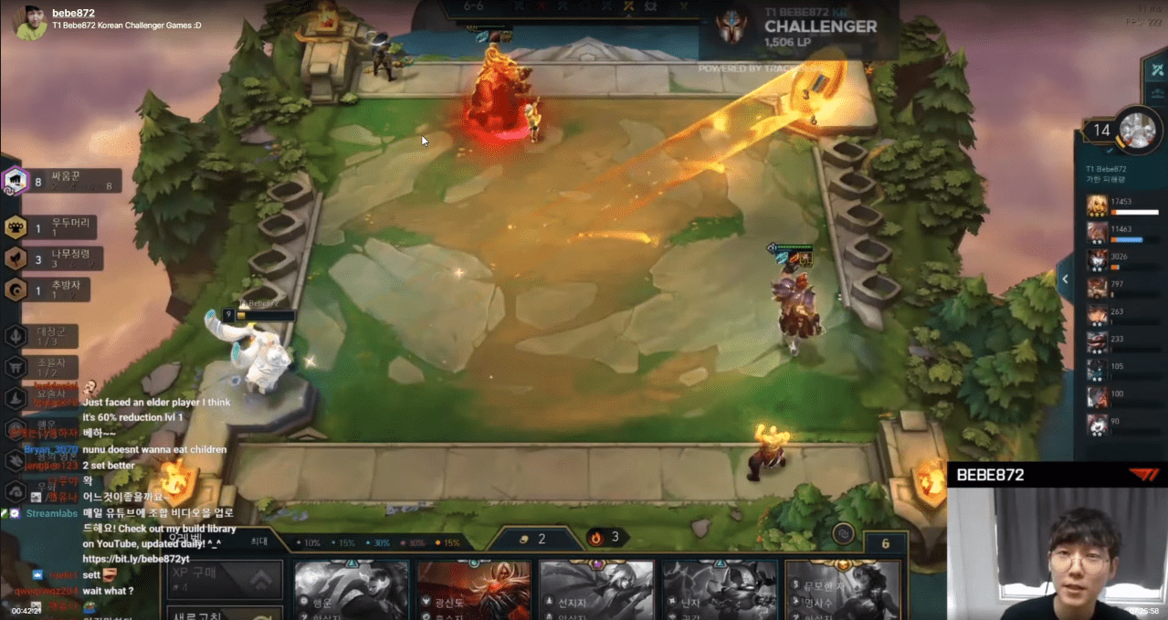 T1 streamer wins the ultimate victory with Nunu & Willump as the main champion