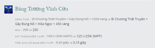 Everfrost was heavily buffed in patch 11.4