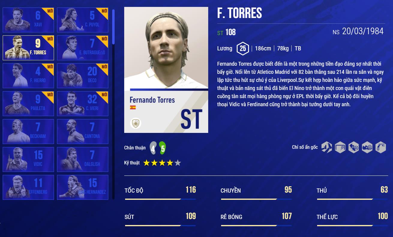 Not just F. Torres, many other ICONS also join the fray.