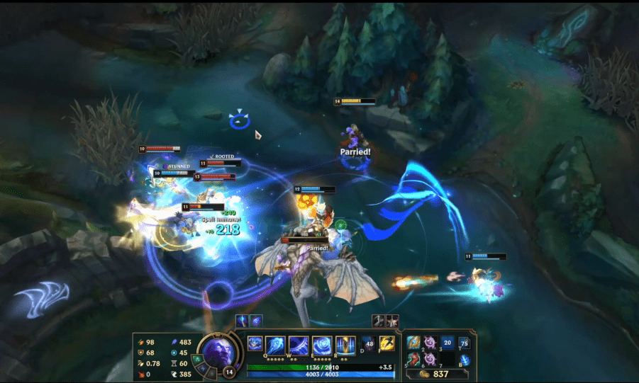 You should root the opponent first with Everfrost before casting spells to ensure accuracy