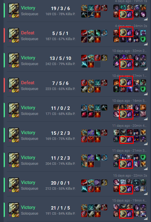 The secret to victory is that this player always pairs with a Taric player in mid