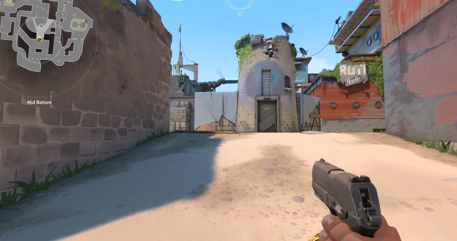 Attackers face significant disadvantages when trying to take mid area