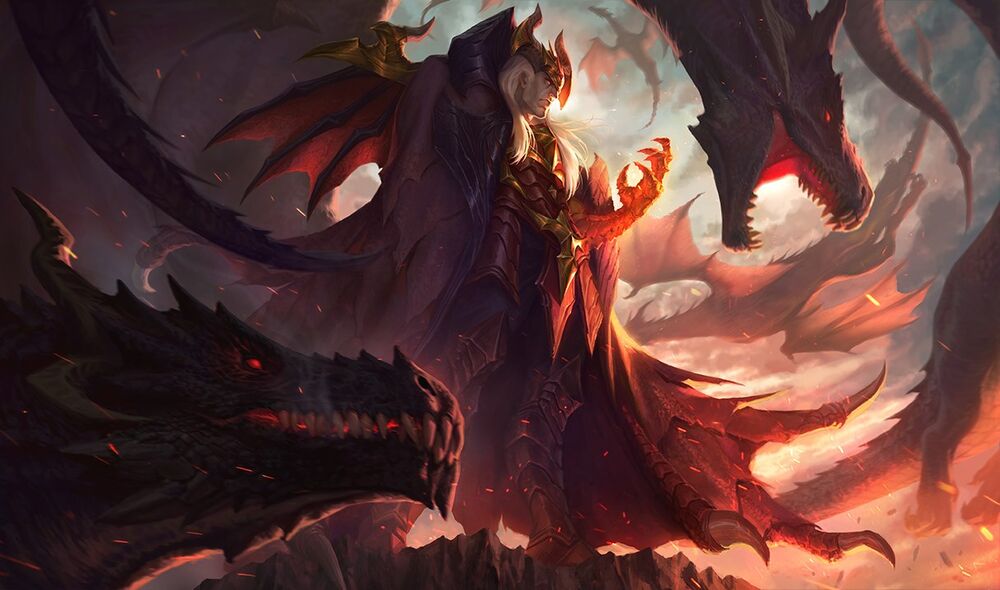 Swain will have a massive health pool if he has a Mage Cap