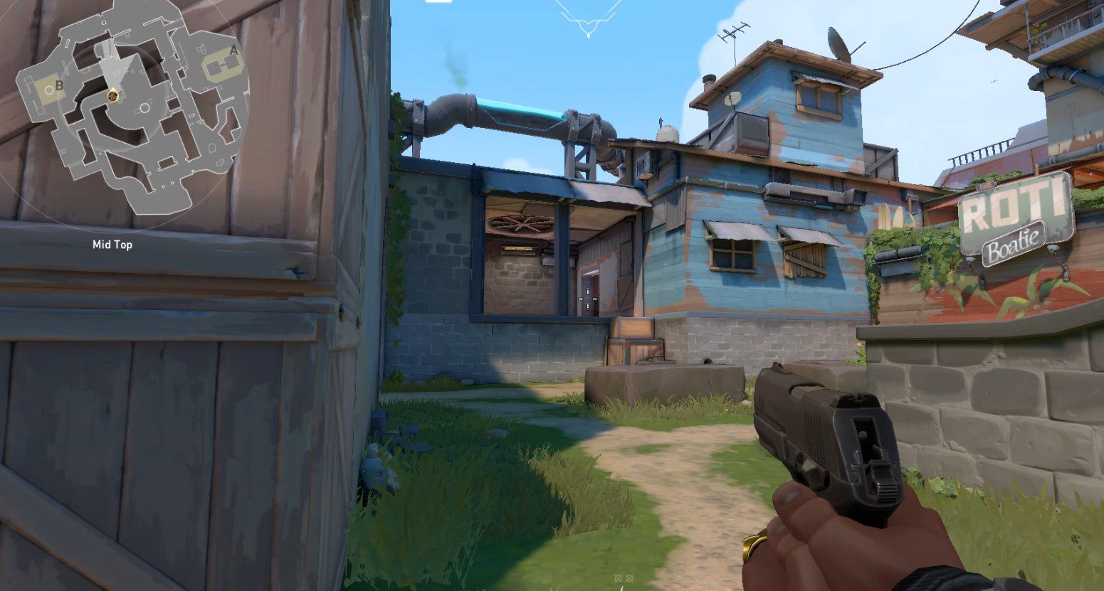 You can also move from B Elbow to eliminate opponents in Mid Nest