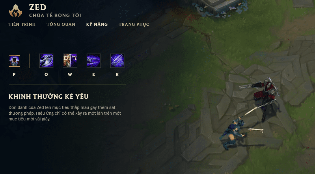 However, they used the 'old' Akali model for the passive
