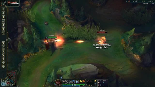 With Doran's Blade, even if you use skills...