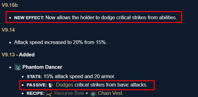 Duskblade of Draktharr can completely nullify critical damage from attacks and skills