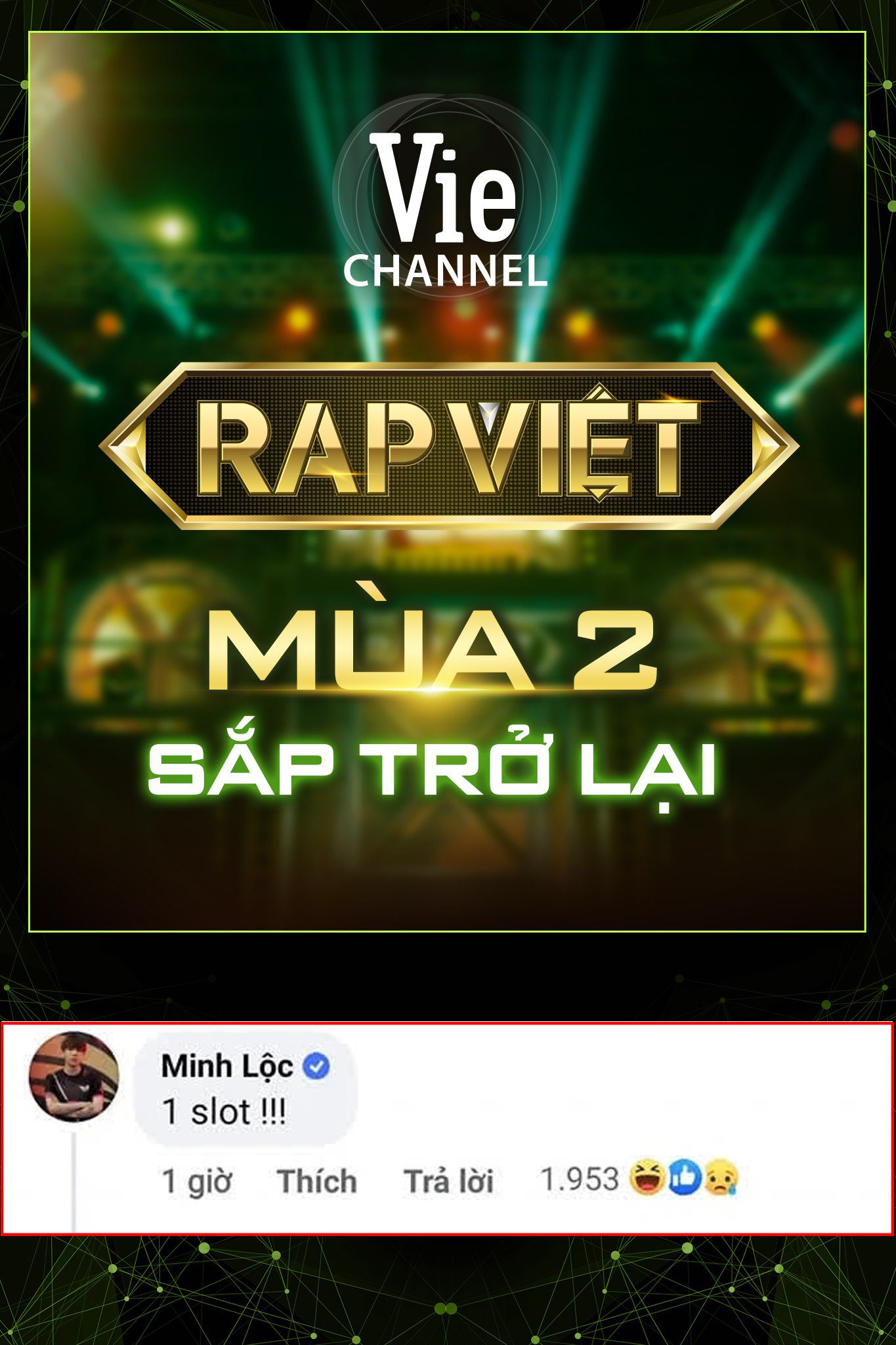 Zeros excited for the new Rap Viet season.