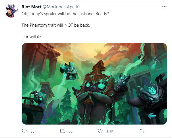 Riot Mortdog also posted a similar image hinting at the return of the Ghost Tribe in Season 5