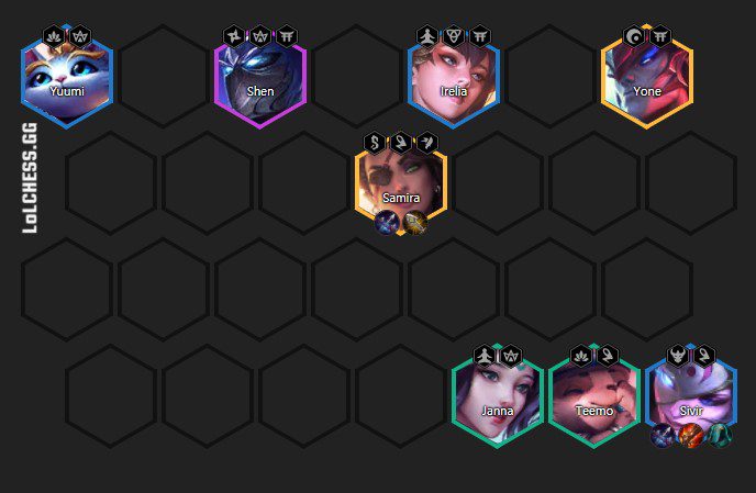 Ranger - Grandmaster composition with Sivir as the main carry