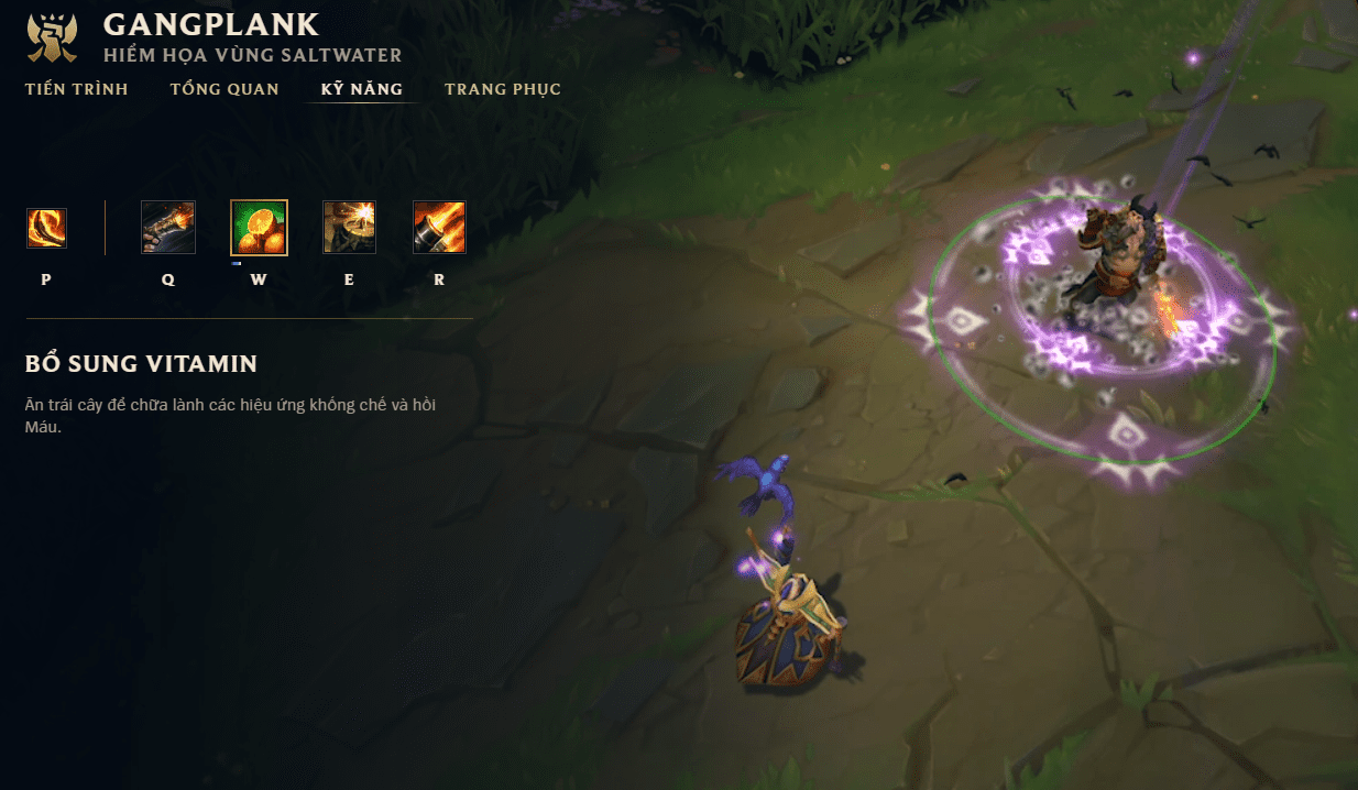 ... and Swain still appears in the League of Legends client with the old model