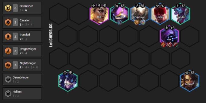 The Warrior - Armored composition proves to be very resilient while also packing a punch