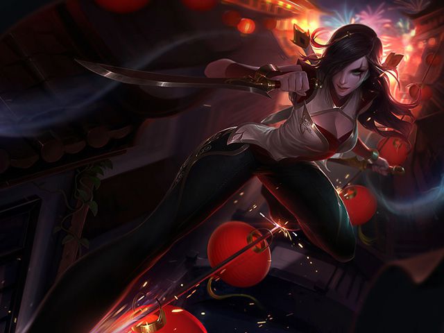 Katarina is hard to shine in the current meta