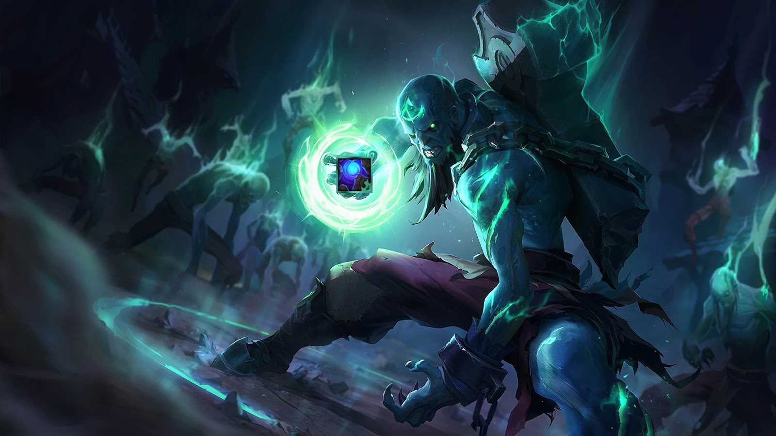 Ryze with the Dark Blue Buff will lock LeBlanc to death