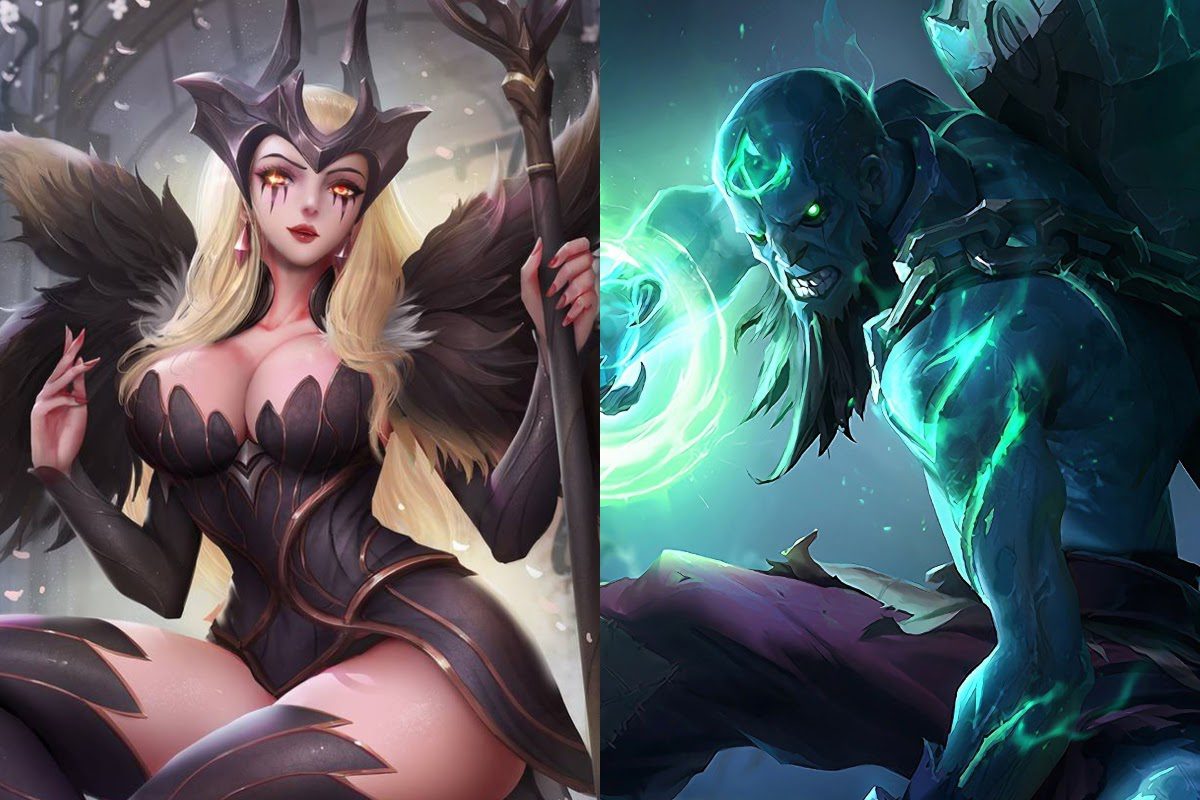 LeBlanc and Ryze are fond of the Dark Blue Buff made from Dark Tear