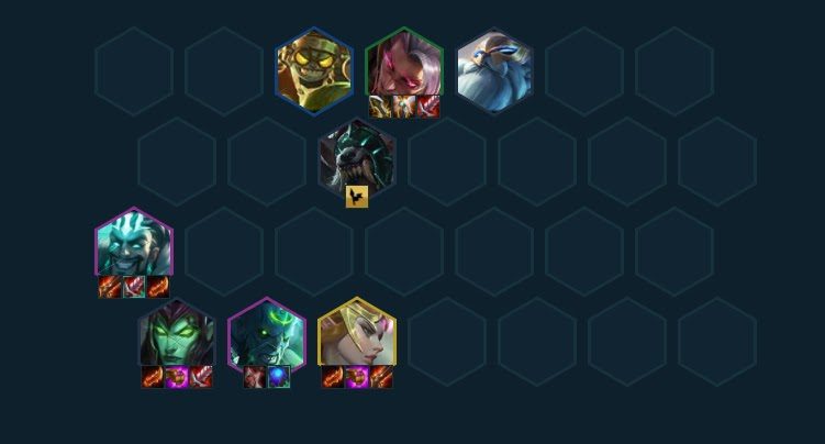 Combine the Legion Emblem for Warwick and await miracles