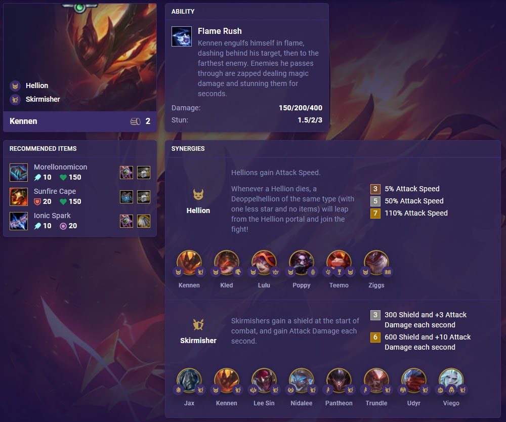 Morello's Evil Tome is a meta-defining item for Kennen across the seasons