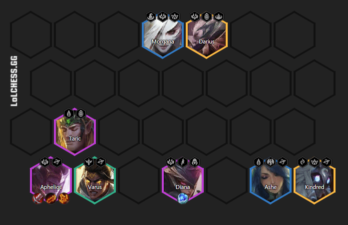 The 4 Marksman composition is a much better option that players should aim for if they want to play Aphelios as the main carry