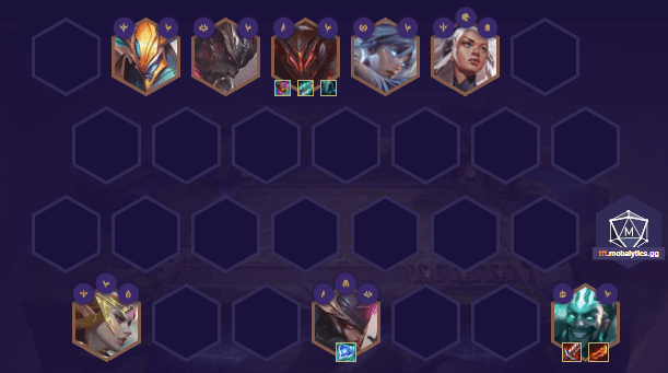 The 6 Legion composition has been very popular in recent days