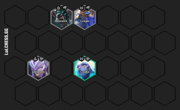 The 2 Brawler - 2 Rejuvenator composition in the early game