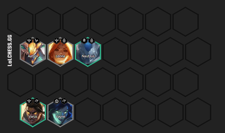 The ideal starting composition for focusing on Varus